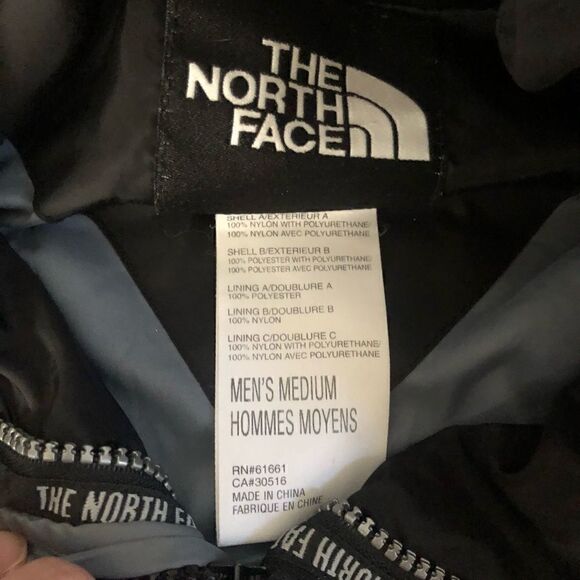 The North Face Mens Jacket L Black/Purple/Gray RN# 61661 CA# 30516 - Picture 6 of 8